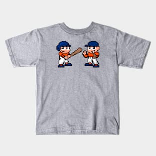 8-Bit Baseball Team - New York Kids T-Shirt